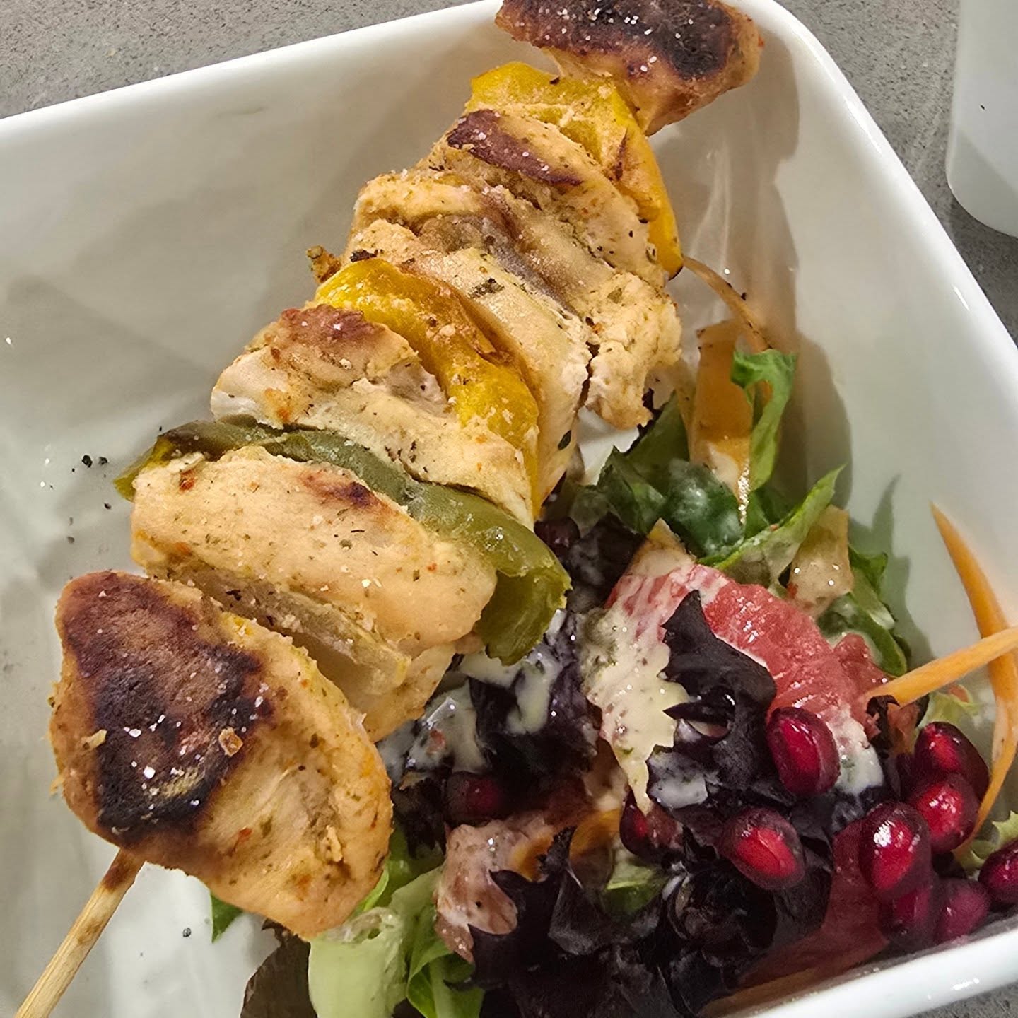 Chicken skewers